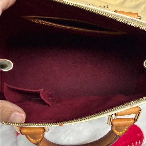 Louis Vuitton Colorful Monogram Satchel - Picture 9 of 11